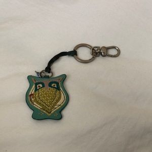 Fossil Owl Keychain